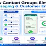 Contact Group Based Bulk Messaging Software dashboard for automated campaigns
